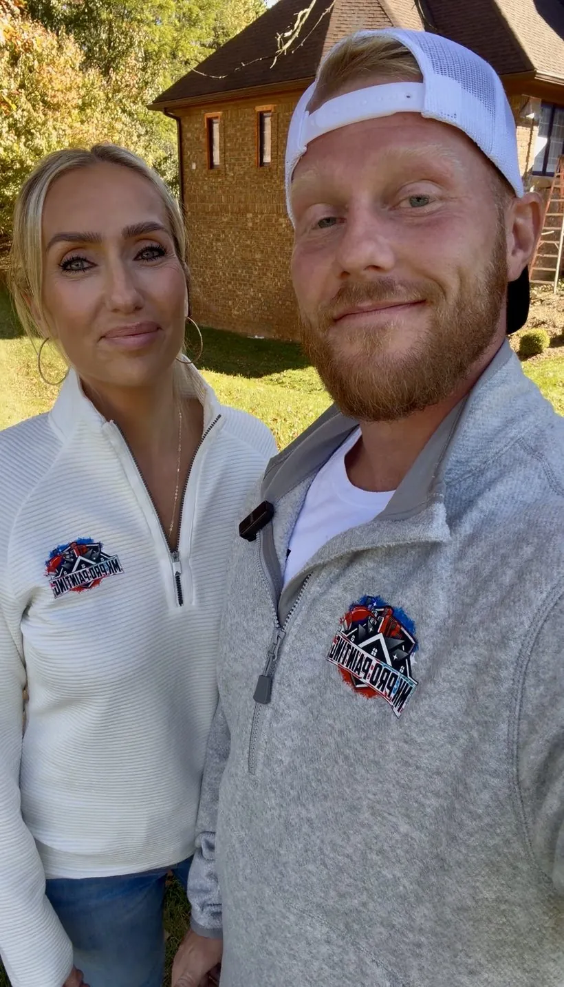 Kristina and Matt, owners of MK Pro Painting